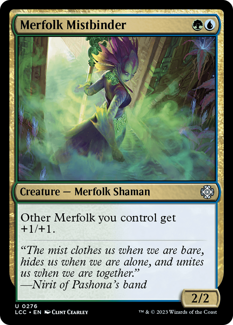 Merfolk Mistbinder [The Lost Caverns of Ixalan Commander] | Spectrum Games