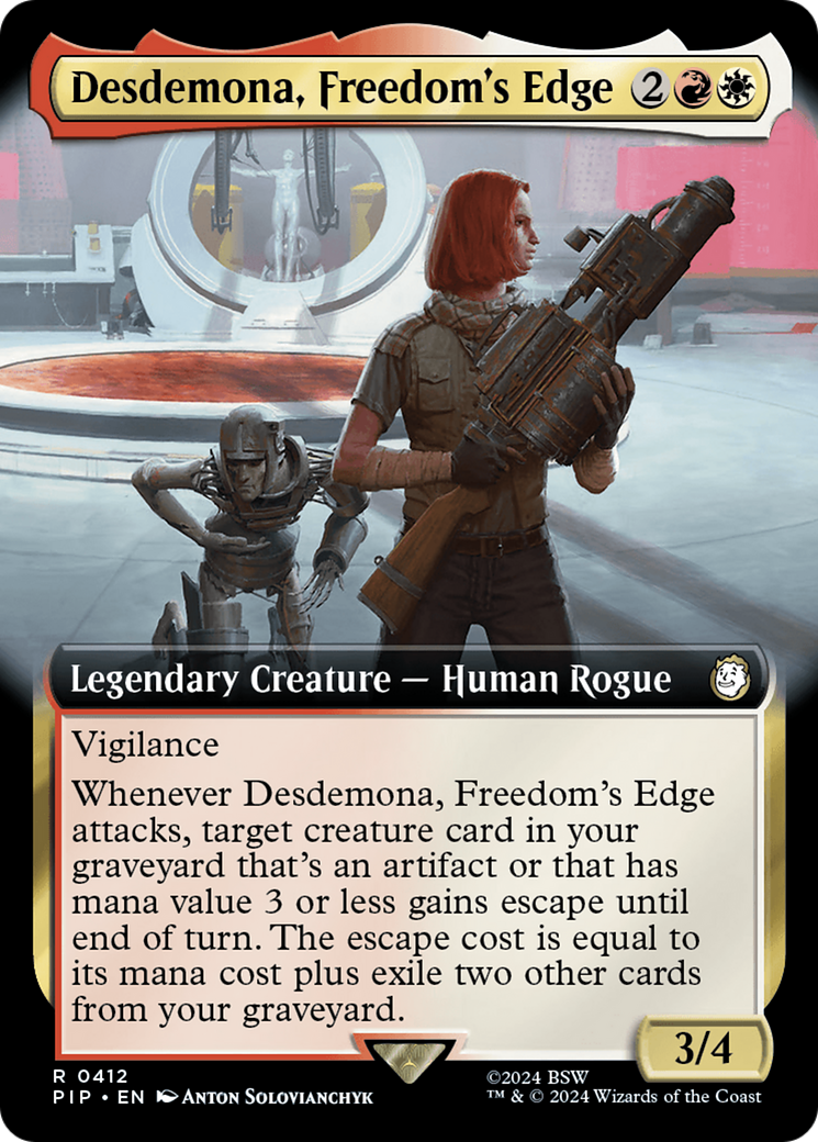 Desdemona, Freedom's Edge (Extended Art) [Fallout] | Spectrum Games