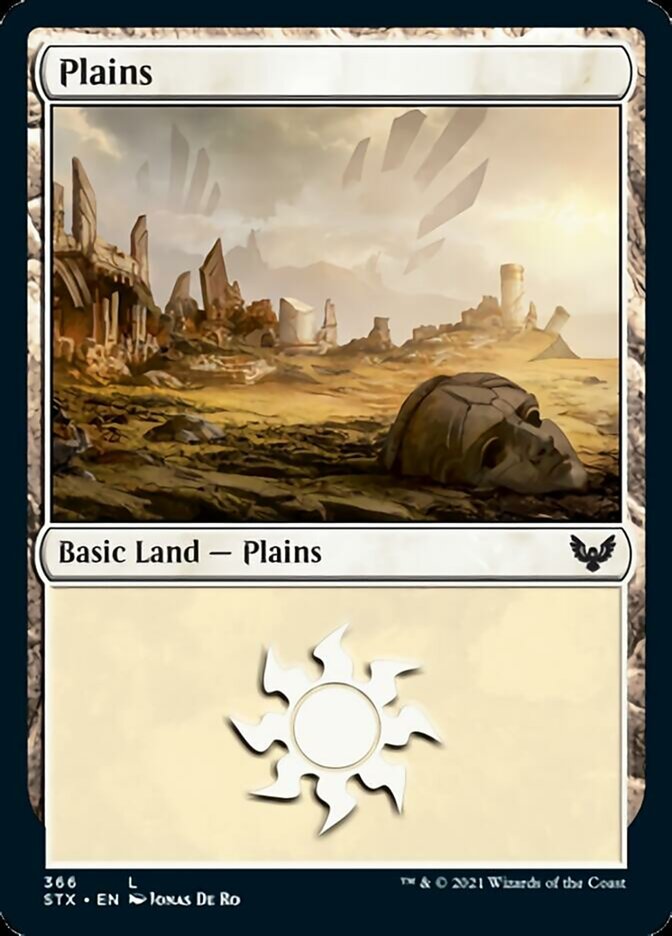 Plains (#366) [Strixhaven: School of Mages] | Spectrum Games