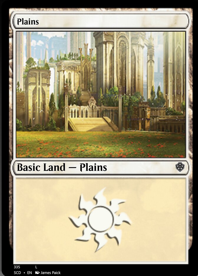 Plains (335) [Starter Commander Decks] | Spectrum Games