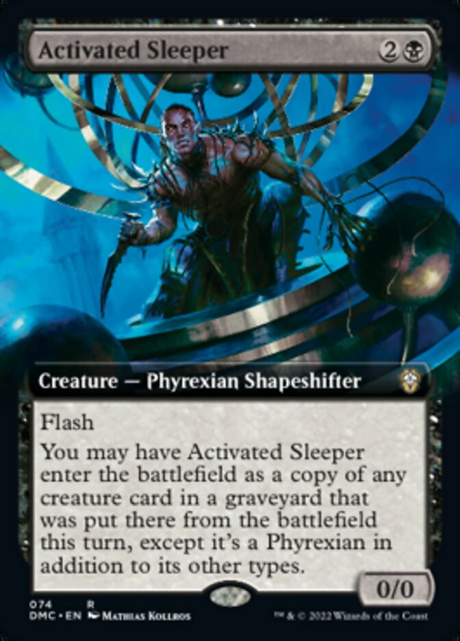 Activated Sleeper (Extended Art) [Dominaria United Commander] | Spectrum Games