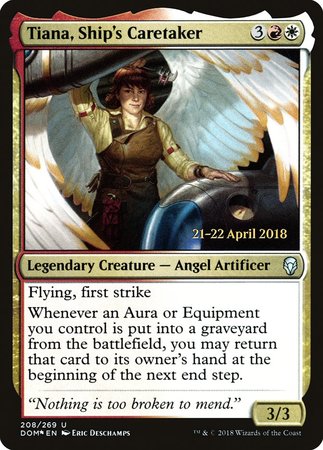 Tiana, Ship's Caretaker [Dominaria Promos] | Spectrum Games