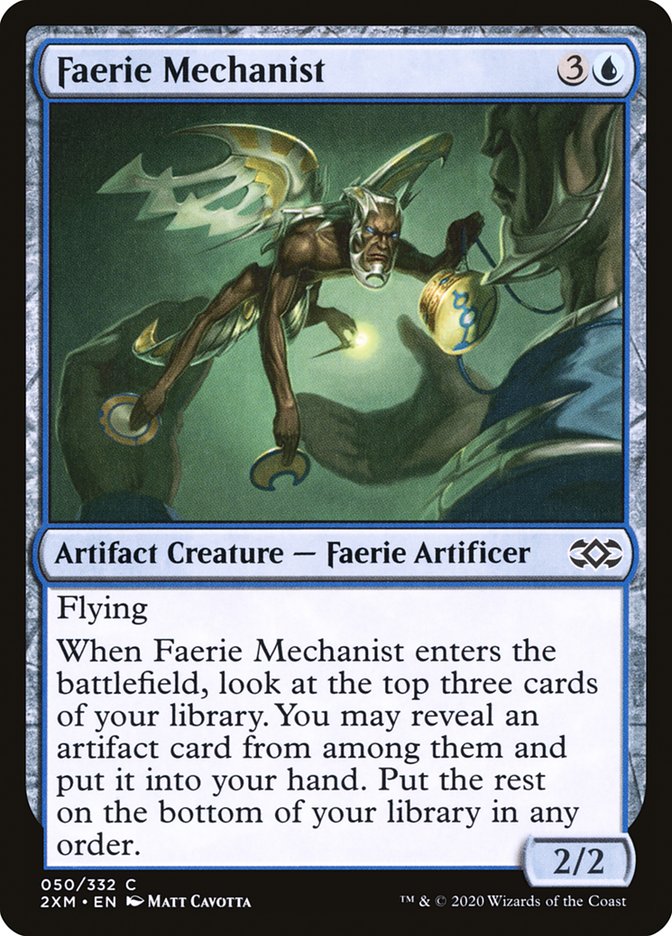 Faerie Mechanist [Double Masters] | Spectrum Games