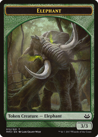 Elephant Token [Modern Masters 2017 Tokens] | Spectrum Games