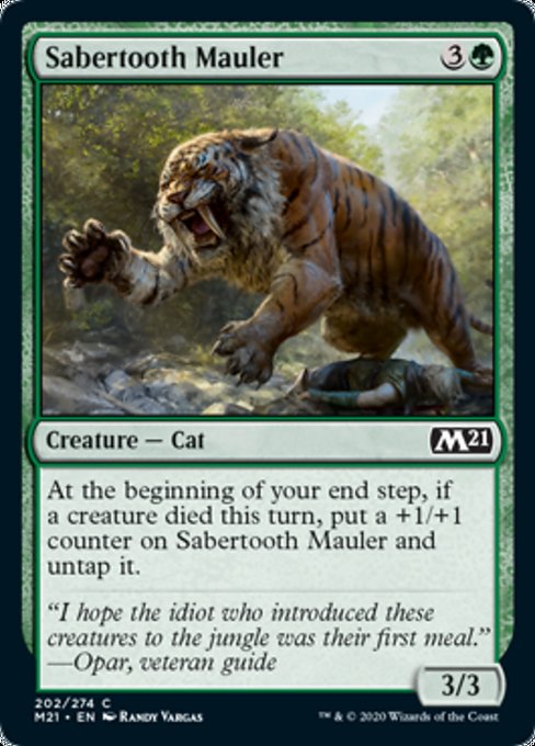 Sabertooth Mauler [Core Set 2021] | Spectrum Games