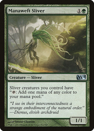 Manaweft Sliver [Magic 2014] | Spectrum Games