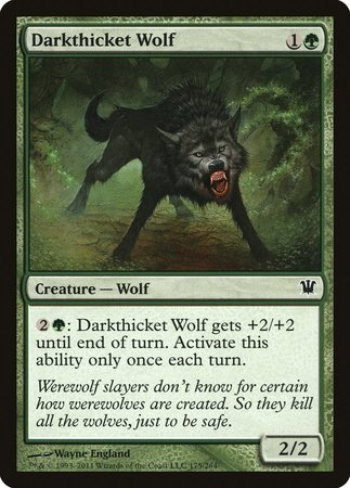 Darkthicket Wolf [Innistrad] | Spectrum Games