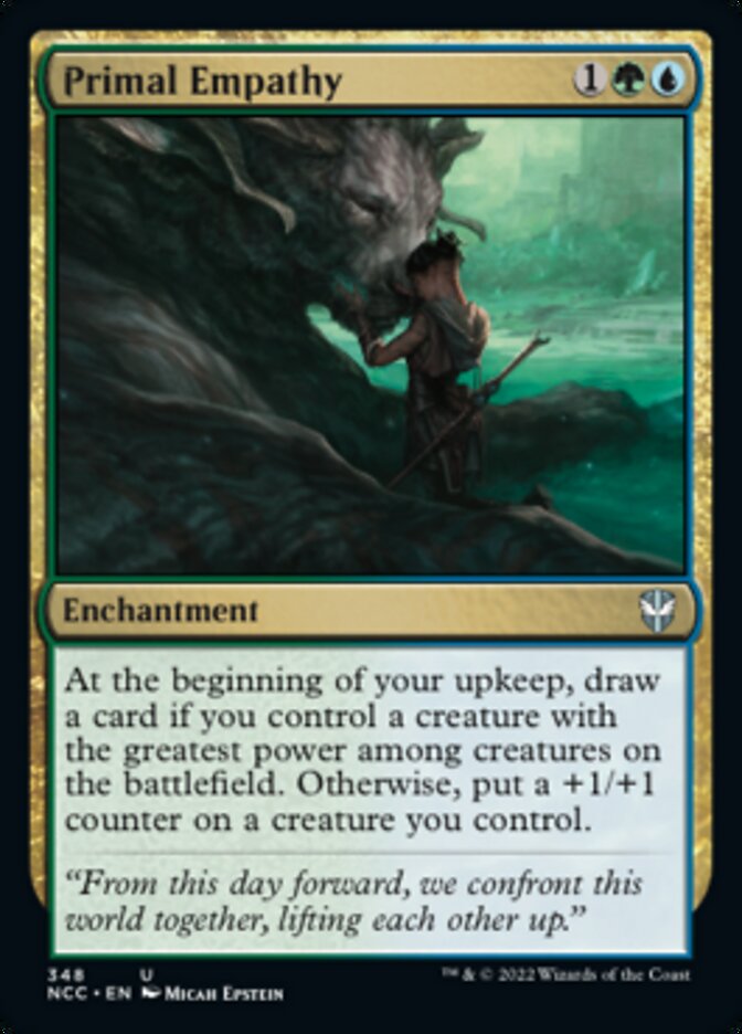 Primal Empathy [Streets of New Capenna Commander] | Spectrum Games