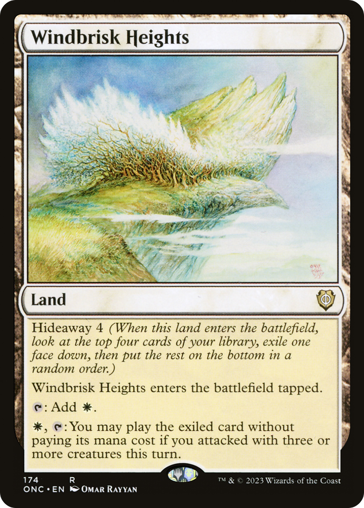 Windbrisk Heights [Phyrexia: All Will Be One Commander] | Spectrum Games