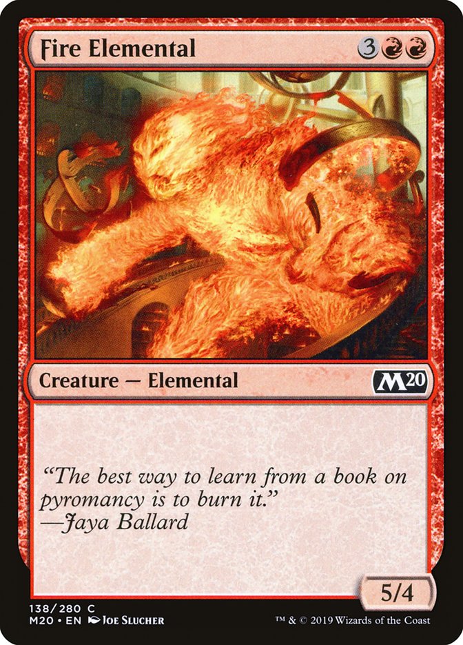 Fire Elemental [Core Set 2020] | Spectrum Games