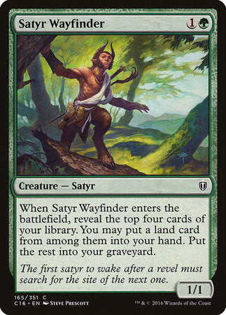 Satyr Wayfinder [Commander 2016] | Spectrum Games