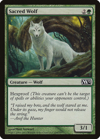 Sacred Wolf [Magic 2012] | Spectrum Games