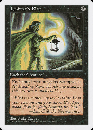 Leshrac's Rite [Fifth Edition] | Spectrum Games