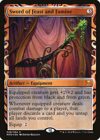 Sword of Feast and Famine [Kaladesh Inventions] | Spectrum Games