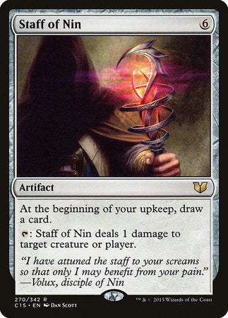 Staff of Nin [Commander 2015] | Spectrum Games
