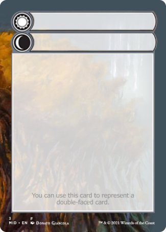 Helper Card (3/9) [Innistrad: Midnight Hunt Tokens] | Spectrum Games