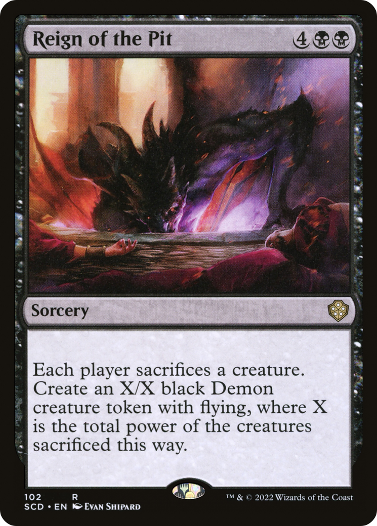 Reign of the Pit [Starter Commander Decks] | Spectrum Games