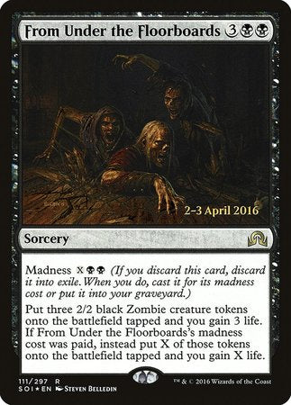 From Under the Floorboards [Shadows over Innistrad Promos] | Spectrum Games