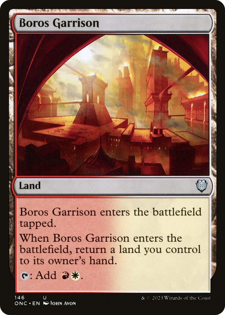 Boros Garrison [Phyrexia: All Will Be One Commander] | Spectrum Games