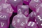 Chessex: D6 Frosted™ Dice Set - 12mm | Spectrum Games