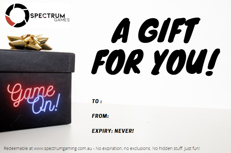 Spectrum Games Gift Card!! | Spectrum Games