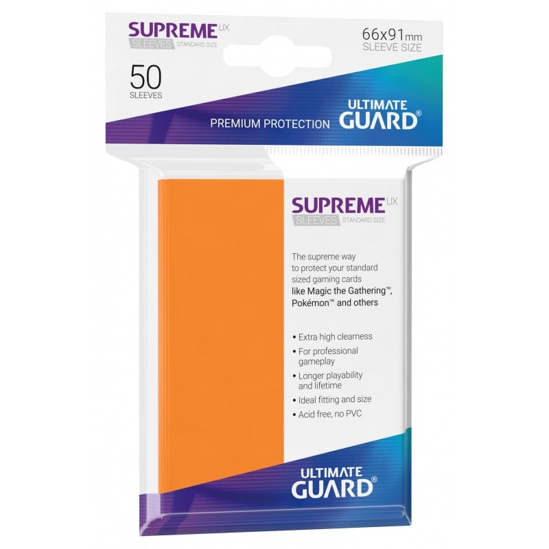 Supreme UX Sleeves Standard Size 50ct | Spectrum Games