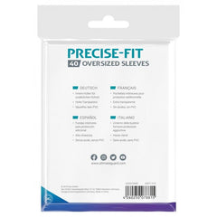 Precise-Fit Oversized Sleeves 40ct | Spectrum Games