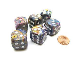 Chessex: D6 Festive™ DICE SET - 16MM | Spectrum Games