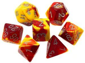 CHESSEX: POLYHEDRAL Gemini™ DICE SETS | Spectrum Games