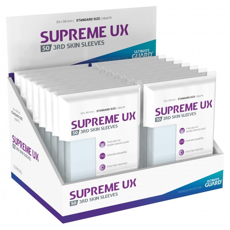 Supreme UX 3rd Skin Sleeves Standard Size 50ct | Spectrum Games