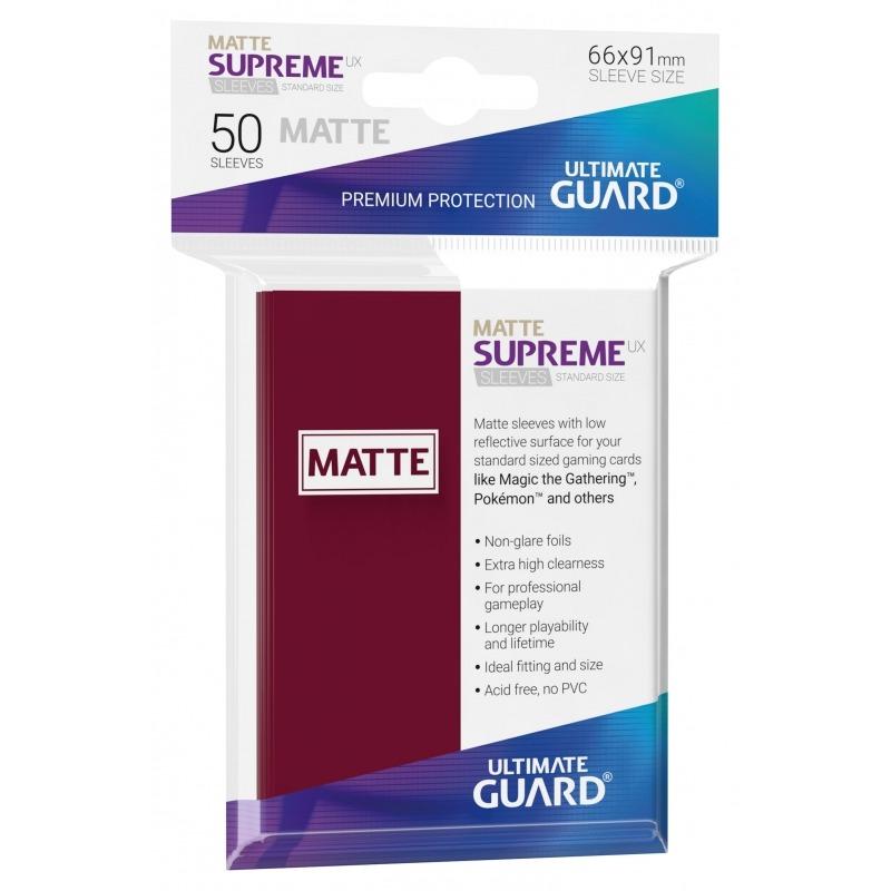 Supreme UX Matte Sleeves Standard Size 50ct | Spectrum Games