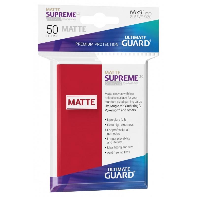 Supreme UX Matte Sleeves Standard Size 50ct | Spectrum Games